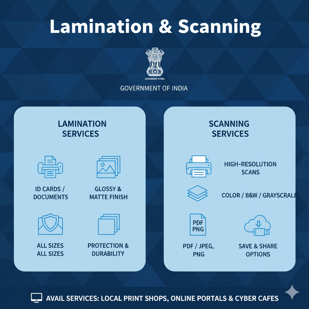 Lamination & Scanning