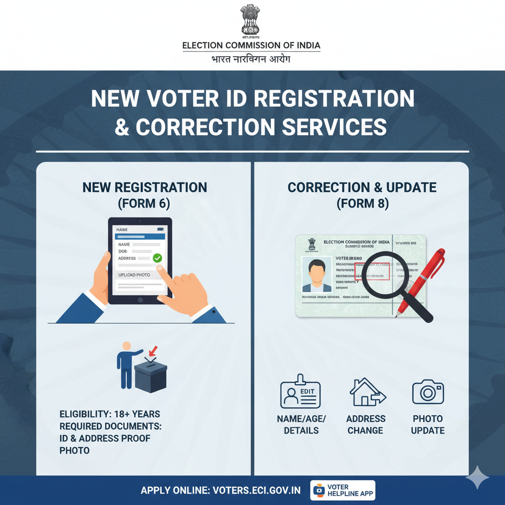 New Voter ID Registration & Correction