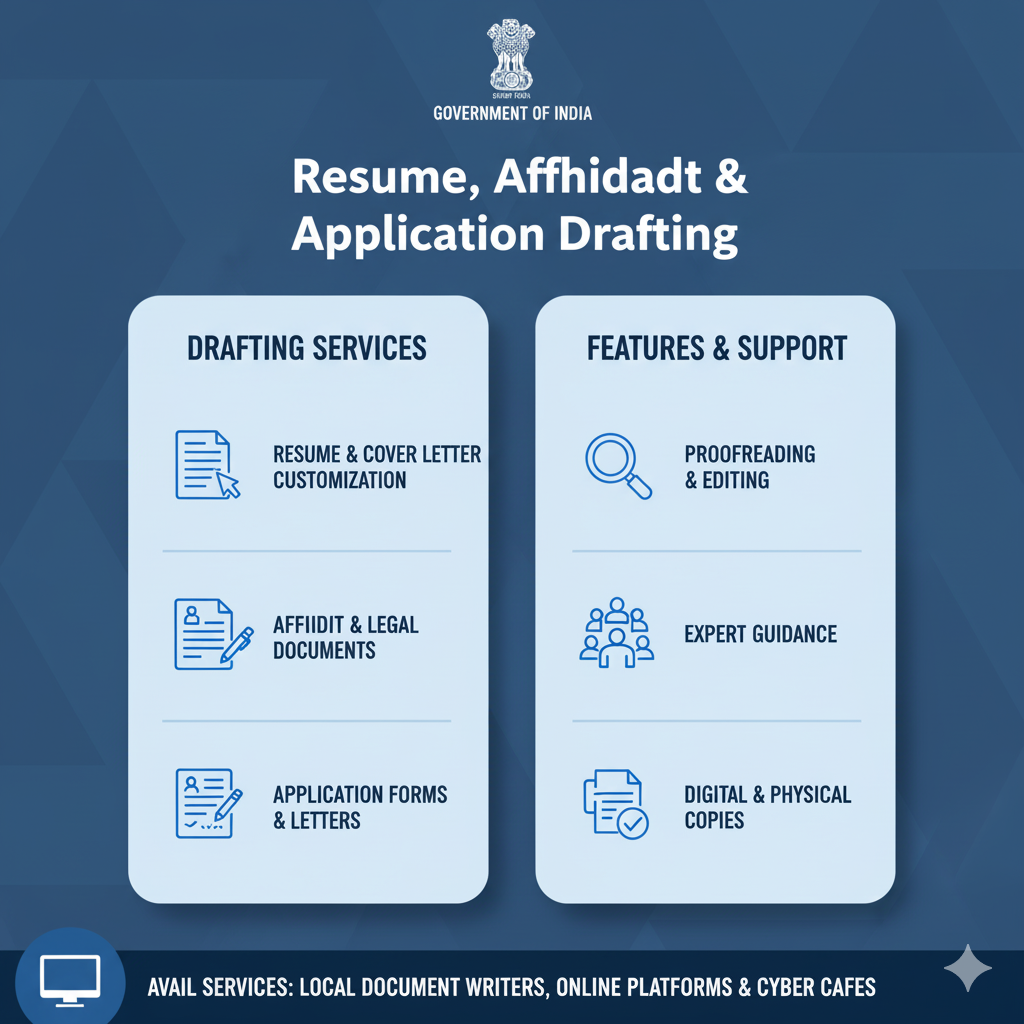 Resume, Affidavit & Application Drafting