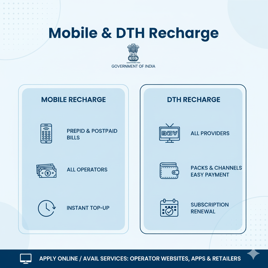 Mobile & DTH Recharge