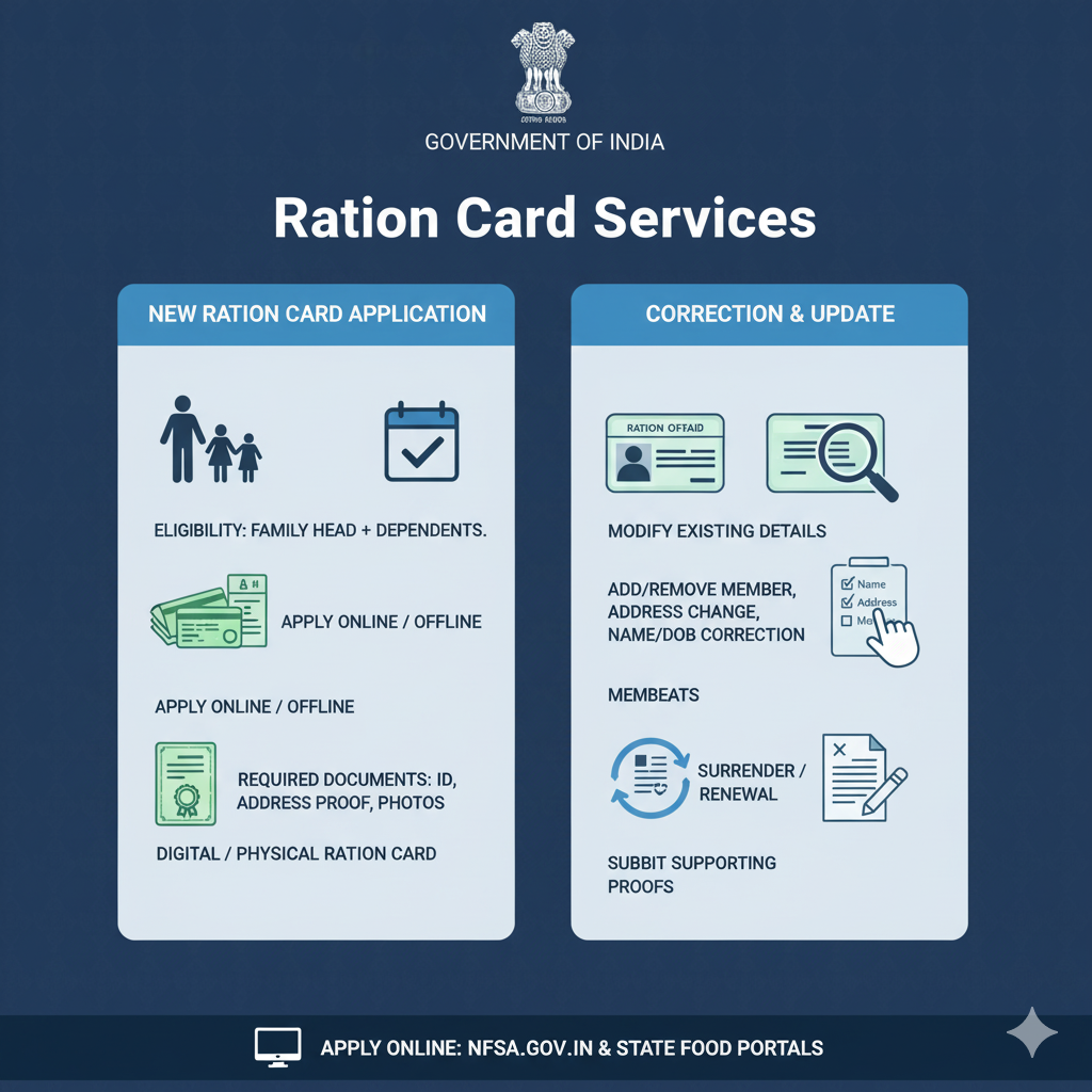 Ration Card Application